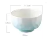 Миски 1 % Европейская креативная керамическая посуда домашний кухонный ресторан градиент синий цвет рисовая лапша салат маленькая миска