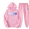 Damen zweiteilige Hosen Trapstar Tracksuit 2 Teile Set Long Sleeve Women Hoodies Cotton Sweatshirtpants Anzug 2YK Hoodie Sportswear Jogging Mens Sets 230818