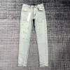 Herrenlila Jeans Designer gestapelt Long Hosen Ksubi Ripped High Street Brand Patch Denim Straße Streetwear Imaxbrand-22 CXG8185