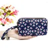 Wallets Ladies Zipper Purse Large Capacity Practical Hand Wallet Woman Oxford Leather Fashion Female Long Section Women