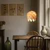Pendant Lamps Chandelier Creative Personalized Restaurant Pot Shop Commercial Pine Nut Lamp Chinese Zen Tea Room Wooden Art