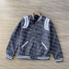 Giacca bomber a maniche lunghe designer di donne designer giacca da baseball hip -hop calda hip -hopball