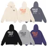 American Designer Galler Classic Printed hoodie High Gram Weight Cotton Hooded Sweatshirt Fashion Streetwear Depts