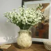 装飾的な花の花輪82cm 2フォークヴァイオレット人工花飾りホームデコーラリビングルーム寝室ダイニングテーブルコーヒー装飾写真HKD230818