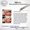 980nm Diodo Máquina de laser vaso sanguíneo rejuvenescimento Anti-inflamação Fisioterapia 980nm Air Remoção de Remoção Vascular do Fungo Remoção Vascular