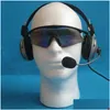 Hårverktyg Training Mannequin Cosplay New Styrofoam Manikin Head Model Foam Wig Glasses Display Drop Ship 17aug29 Leveransprodukter AC DHKZL