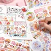 Other Decorative Stickers Mr Paper Kawaii Cartoon Characters Theme Handbook DIY Goo Card Material Decoration Cute Stationery Supplies 230818