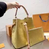 bolsa de grife, a bolsa de bolsa feminina bolsa de luxo bolsa de luxo de luxo de lona estampada em tela de grão bolsa de couro de couro de mão crossbody saco de ombro