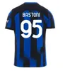 Inter Soccer Jerseys 23 24 Player Fans Maglia Milano Lukaku Lautaro Skriniar Barella Football Shirts Kids Kit 2023 2024 BASTONI GOSENS DZEKO BROZOVIC DE VRIJ JERSEY