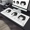 Podkładki na nadgarstek Śliczny mysz myszy podkładka anime duży komputer MOUSEPAD prędkość 900x400 mm krawędź krawędzi Cool Keyboard Myse Myse R230818