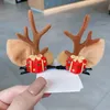 Christmas Decoration Headwear Elk Horn Hair Clip Children's Hair Accessories Hoop