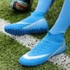 Dress Shoes Quality Football Boots Wholesale Comfortable Soccer Shoes Breathable White Football Men Sneakers Futsal Training Shoes 230817