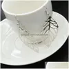 Charm Fashion Wholesale Jewelry Hollow Metal Leaves Dangling Long Statement Drop Earrings For Women Delivery Dh14T