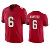 Tampa''Bay''Buccaneers''men 6 Baker Mayfield 12 Tom Brady 14 Chris Godwin 9 Joe Tryon Women Youth'nfl Red Custom Vapor Limited Jersey