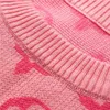 Maglioni femminili invernali di moda primaverili di donne casual autunno sciolte designer di cardigan rosa maglione a maglia