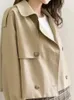 Frauen Trench Coats Coats Coat Lose Jackets Kleidung Frühling Herbst Outfit