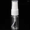 Garrafas de armazenamento 10 ml transparente atomizador de plástico transparente ferramentas de pulverizador hidratante 28ed