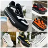 Double Wheel Nylon Gabardine Sneakers Designer Triangle Logo Mesh Canvas Casual Chaussures Femmes Hommes Top-Quality Platform Triple Thick Bottom Sneaker Shoe