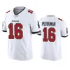 Tampa''Bay''Buccaneers''Men 6 Baker Mayfield 12 Tom Brady 87 Rob Gronkowski 9 Joe Tryon Mulheres Juventude Branco Personalizado Vapor Limited Jersey