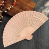 Dekorativa figurer trähandfläkt vikbar sandelträ doftande fans för bröllopsdekoration hem födelsedagar gåvor baby shower kinesiska kinesiska
