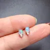 Boucles d'oreilles Yulem Mysterous Opal Ring pour usure quotidienne 4 5 mm Silt Natural Octor Stone