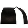 Кружевные парики зажимают хвостовые обертки вокруг длинных прямых волос с прямыми волосами для черных женщин 230817