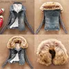 Women's Jackets 2019 Women Spring Denim Jacket faux fur Casual Clothing Overcoat Tops Female Jeans Coat Y200101 Z230818