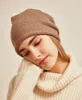 Berets KMS осень зимний вязаная кашемировая шляпа без керлинга для девочки -леди 25 25 см/59 г