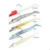 Przynęty przynęty przybyły 10 cm 10G Glow Eel Soft przynęta Wobbler Sztuczna przynęta sile morze basowy szczupa rockfish grouper carg rybołówstwo jig dhqkj