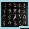 Broches broches mode 26 broches d'anglais épingles étincelantes cristal sier alphabet uv3ex x7ge1 drop livraison bijoux dh64m