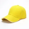 Capsini a sfera 2023 Arrivi 56-60 cm Cappellino da baseball Snapback Spring Summer Hat SunHat Solid Color Regolable (costo aggiuntivo per il logo personalizzato)