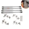 Atv Parts 4Pcs 100N 22.5Lb Bracket Front Hood Hinge Steel Rv Pneumatic Gas Spring Lift Support Furniture Cabinet Strut Bar Drop Deli Dham6