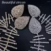 Boucles d'oreilles en peluche fashion femmes en strass