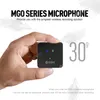 Microphones MGO Series Noise Reduction Portable Lavalier Wireless Microphone för typ C -smarttelefon DSLR -kamera DV VLOG -intervjuinspelning HKD230818