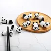 Pałeczka 1pcs japoński w stylu ceramiczny pałeczka pałeczka urocza panda łyżka łyżka odpoczynku stolika stołowa