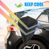 Stroller -onderdelen Regen Cover Protector Elektrische auto Dust Waterdichte doek Energie Voertuig Magneet Adsorptie Laadpoort