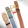 Designer belt for woman reversible belts genuine leather luxury waistband classic solid color gold letter buckle width 2cm 3cm 4cm size 90cm-110cm 19 Styles with box