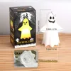 Autres fournitures de fête d'événement 5 / 10pcs Halloween Decorative Ghost Lampe Bureau Home Indoor Hanging Halloween Atmosphère Ghost Miniature Ornement Gift For Kids 230817