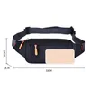 Utomhusväskor midja Pack Kvinnor Rinnande vattentät väska Mobiltelefon Hållare Gym Fitness Travel Pouch Belt Chest