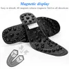 Pièces de chaussures Accessoires Thérapie magnétique Massage des semelles intérieures pour chaussures ACUPRESSURE APPRIMANCE POINT POINT POINT Point de détox