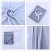 Table Runner 10PCS 70*300CM Blue Wedding Chiffon Table Runner Romantic Sheer Blush Long Dining Table Decorations For Bridal Shower Party 230817