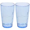 Dinnerware Sets 2 Pcs Beverage Cup Wine Glasses For Parties Reusable Cups Cocktail Wedding Party Multi-use Festival Goblets Juice Tumblers
