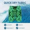 Herren -Shorts Sea Moos Board abstrakter Druck lustige kurze Hosen Custom Sport Fitness schnell Trocknen Schwimmstämme Geburtstagsgeschenk