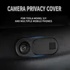 Nowy 20pc dla Tesla Model 3 Model Y 2017- 2021 2022 Wewnętrzna kamera internetowa Cover Prywatna Camera Ochrona Case Akcesoria Hurtowe