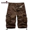 Men's Shorts Caro Sorts Men Summer Army Military Tactical Omme Casual Solid Multi-Pocket Male Plus Size