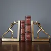 Objetos decorativos Figuras criativas Hercules Bookends Livros Vintage Bookcase Book Individação de vinhos Individores Office Crafts Home Decoration 230817