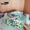 Dress Shoes 2023 Spring Autumn New Women's Chunky Sneakers Fashion Large Platform Graffiti Sports Shoes Classic Streetwear Luxury T230818