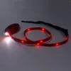 أراقات الكلاب LED LED UP LEASH PET NYLON عالي الكثافة إضاءة قابلة للتعديل مع طوق عالمي للكلاب الصغيرة الكبيرة