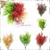 Fiori decorativi ghirlanti esterni interni Artificiale falsa UV Resistente senza dissolvenza Piante di plastica per la decorazione della finestra del portico da giardino HKD230818