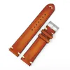 Watch Bands Leder Watchband Lychee Muster Riemen 18mm 20 mm 22 mm 24mm Metallschnalle Verschluss Ersatz Frauen Männer Band